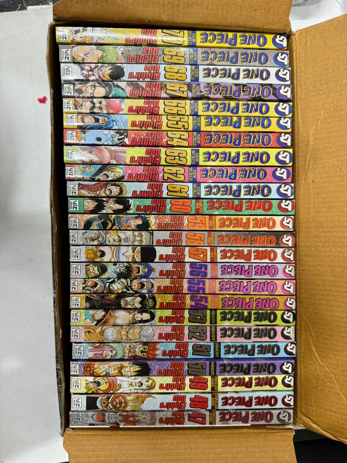 Buy One Piece Box Set Volumes (47-70) by Eiichiro Oda (Manga)