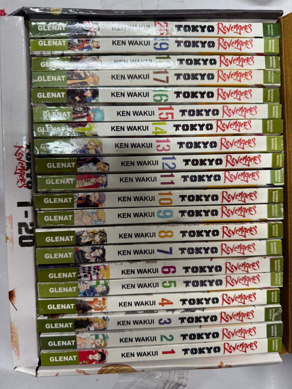 Buy tokyo revengers manga box set 1-20 (Manga)