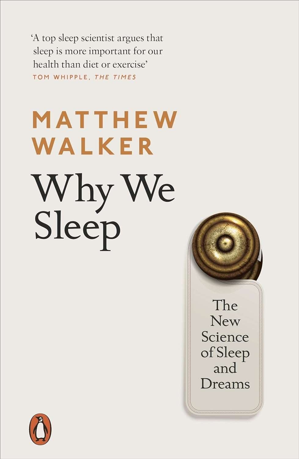 Buy Why We Sleep by Matthew Walker (paperback)