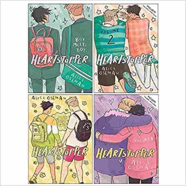 Buy Heartstopper (Vol. 1-4 Books Set) (Paperback) By Alice Oseman