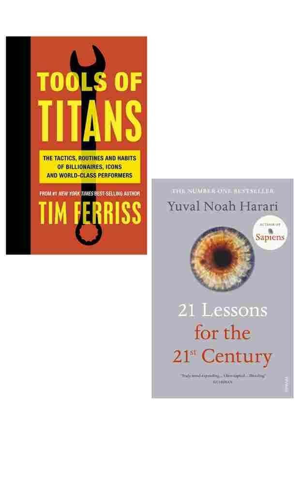 Buy (COMBO) Tools of Titans + 21 Lessons for 21st Century (Paperback)