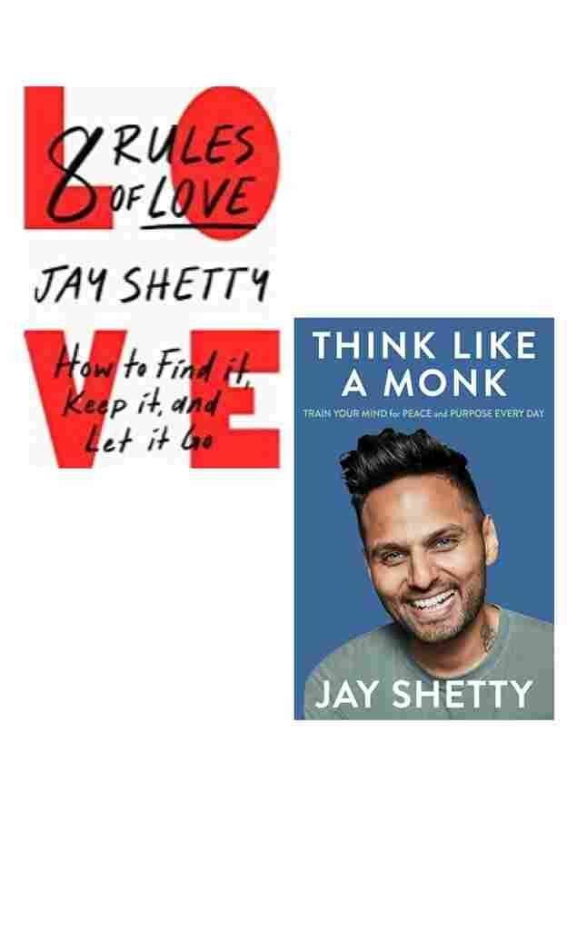 Buy (COMBO) 8 Rules of Love + Think Like a Monk (Paperback)