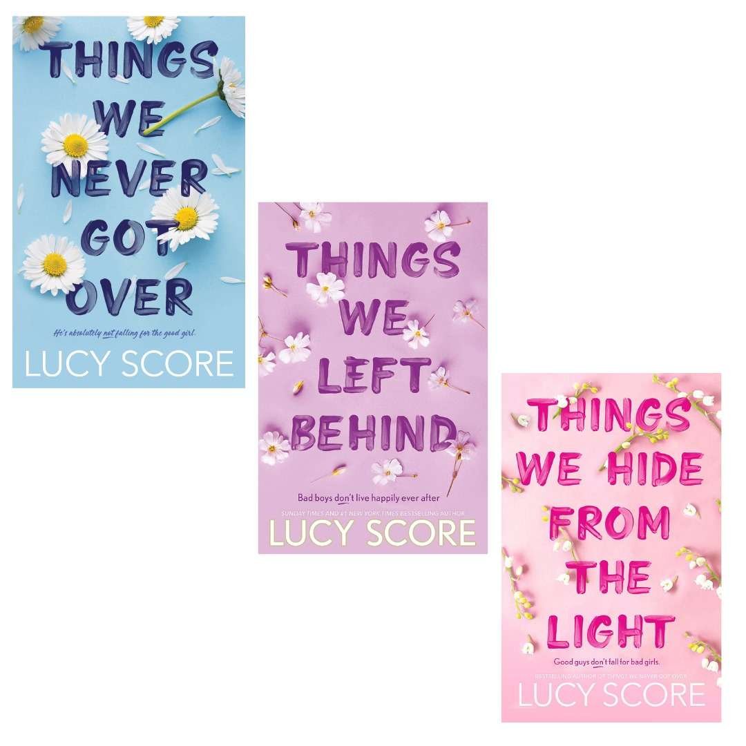 Buy Knockemout Series- things we never got over + things we left behind + things we hide from the light by lucy score  (paperback)