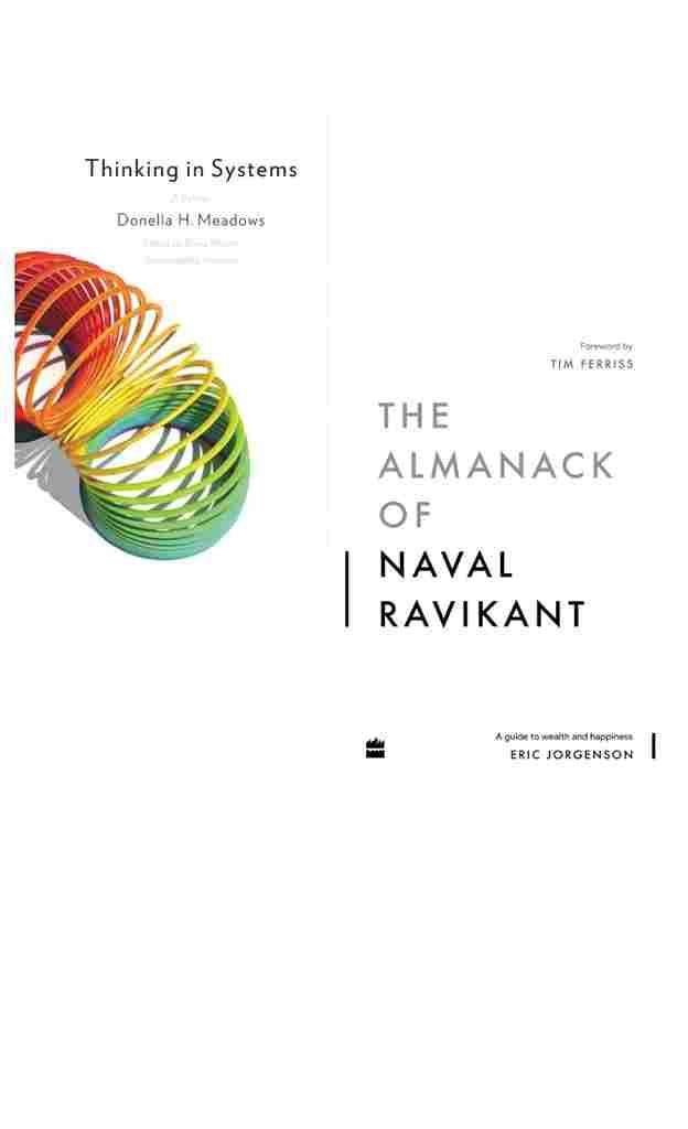 Buy (COMBO) Thinking in Systemsr + The Almanack of Naval Ravikant (Paperback)