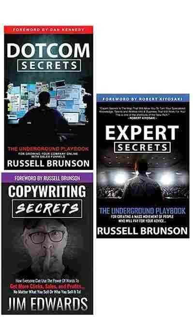 Buy (COMBO) DotCom Secrets + Expert secrets + Copywriting Secrets (Paperback)