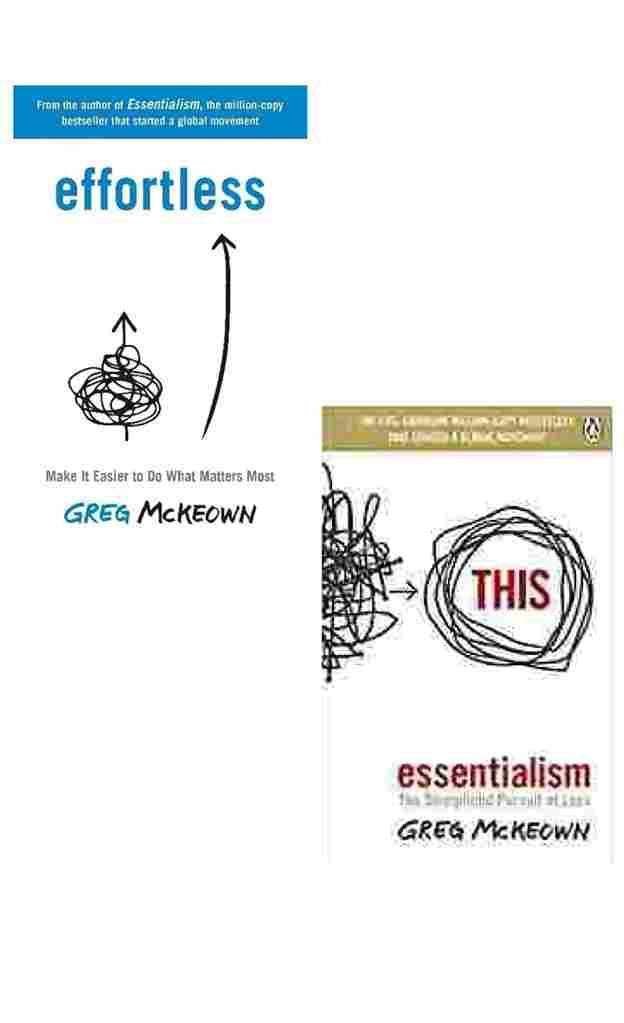 Buy (COMBO) Effortless + Essentialism (Paperback)