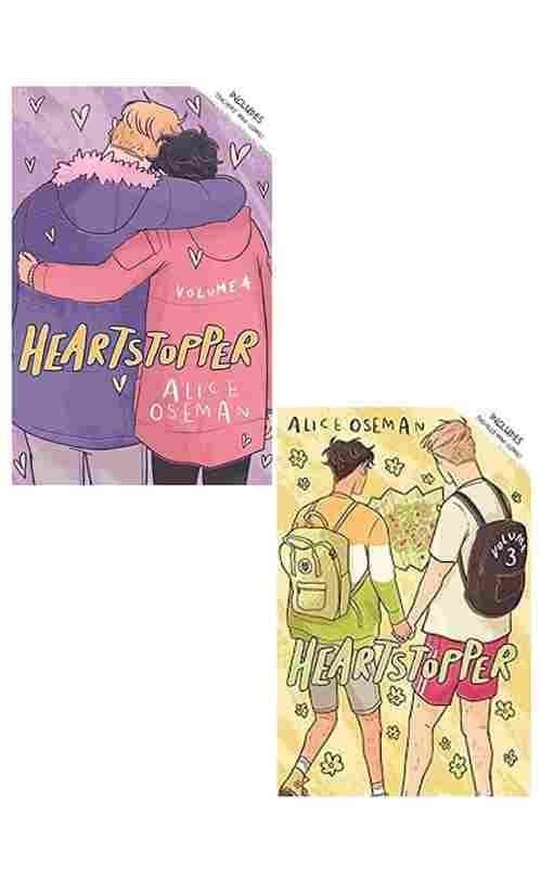 Buy Combo- Heartstopper Volume Three & Volume Four (Paperback)