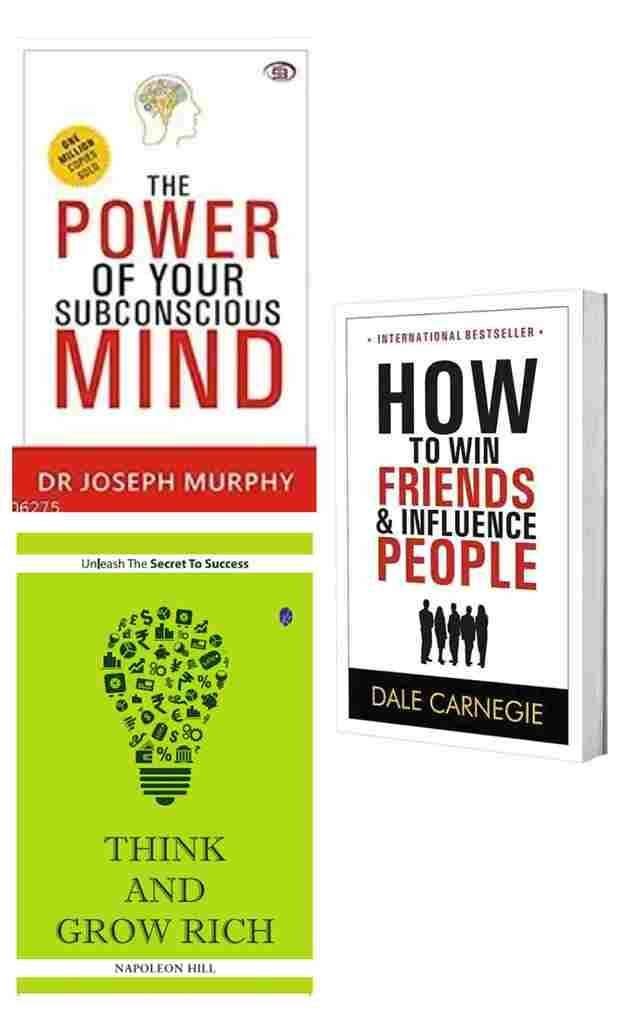 Buy Combo- The Power of your Subconscious Mind + How to Win Friends And Influence People + Think And Grow Rich (Paperback)