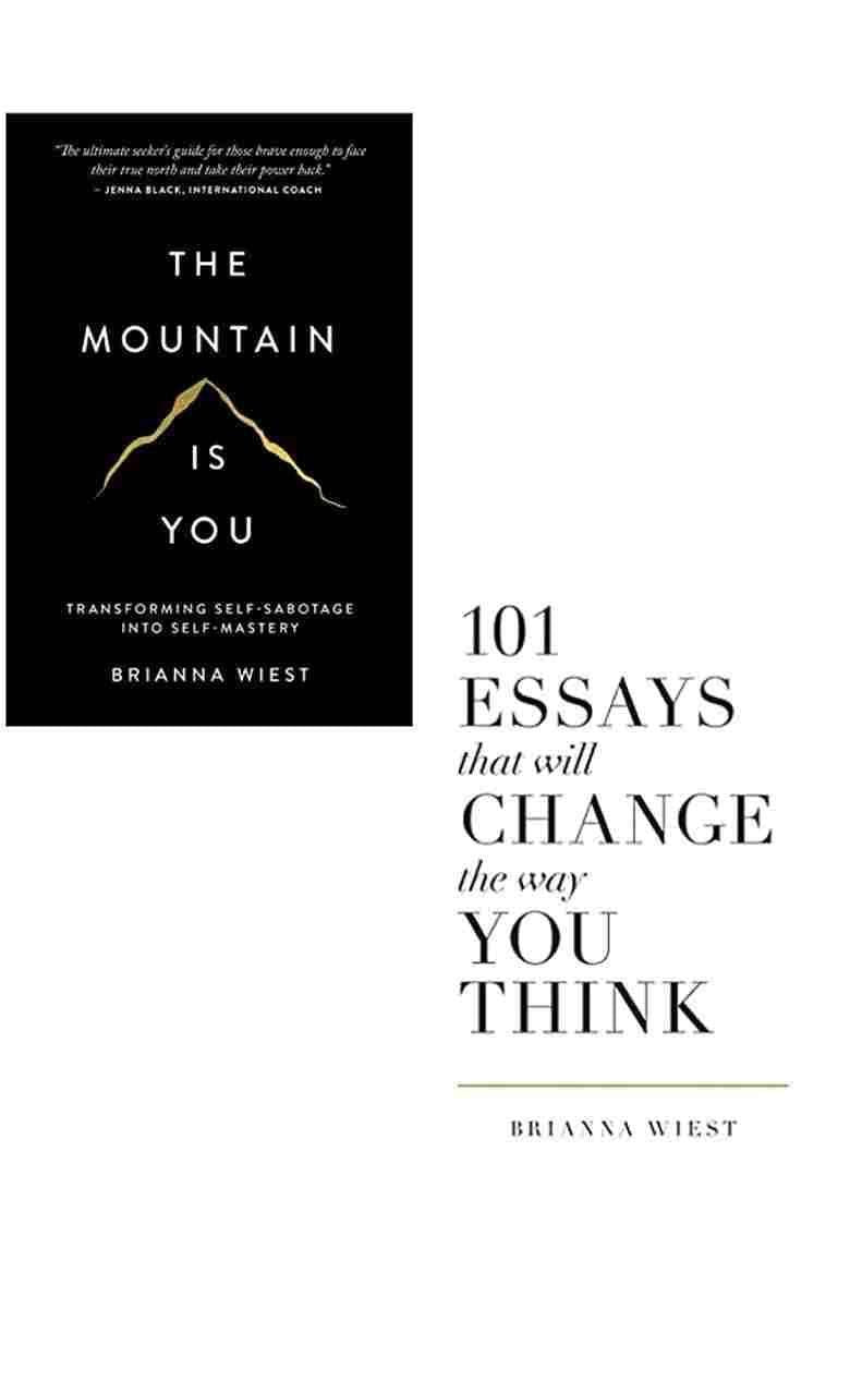 Buy (COMBO) TheMountain is You + 101 Essays That Will Change The Way You Think (Paperback)