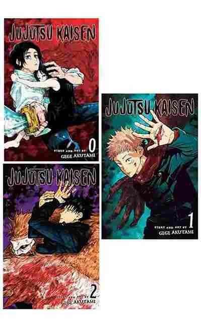 Buy Combo- Jujutsu Kaisen Volume 0, Volume 1, & Volume 2  (Paperback) - Gege Akutami