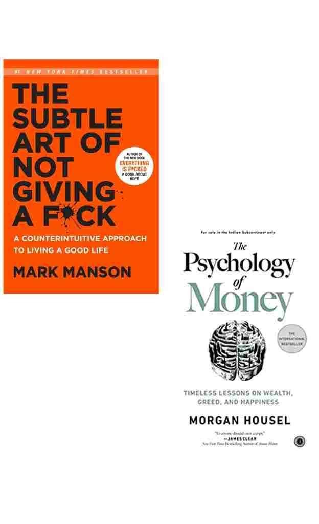 Buy (COMBO) The Subtle Art of Not Giving + The Psychology of Money (Paperback)