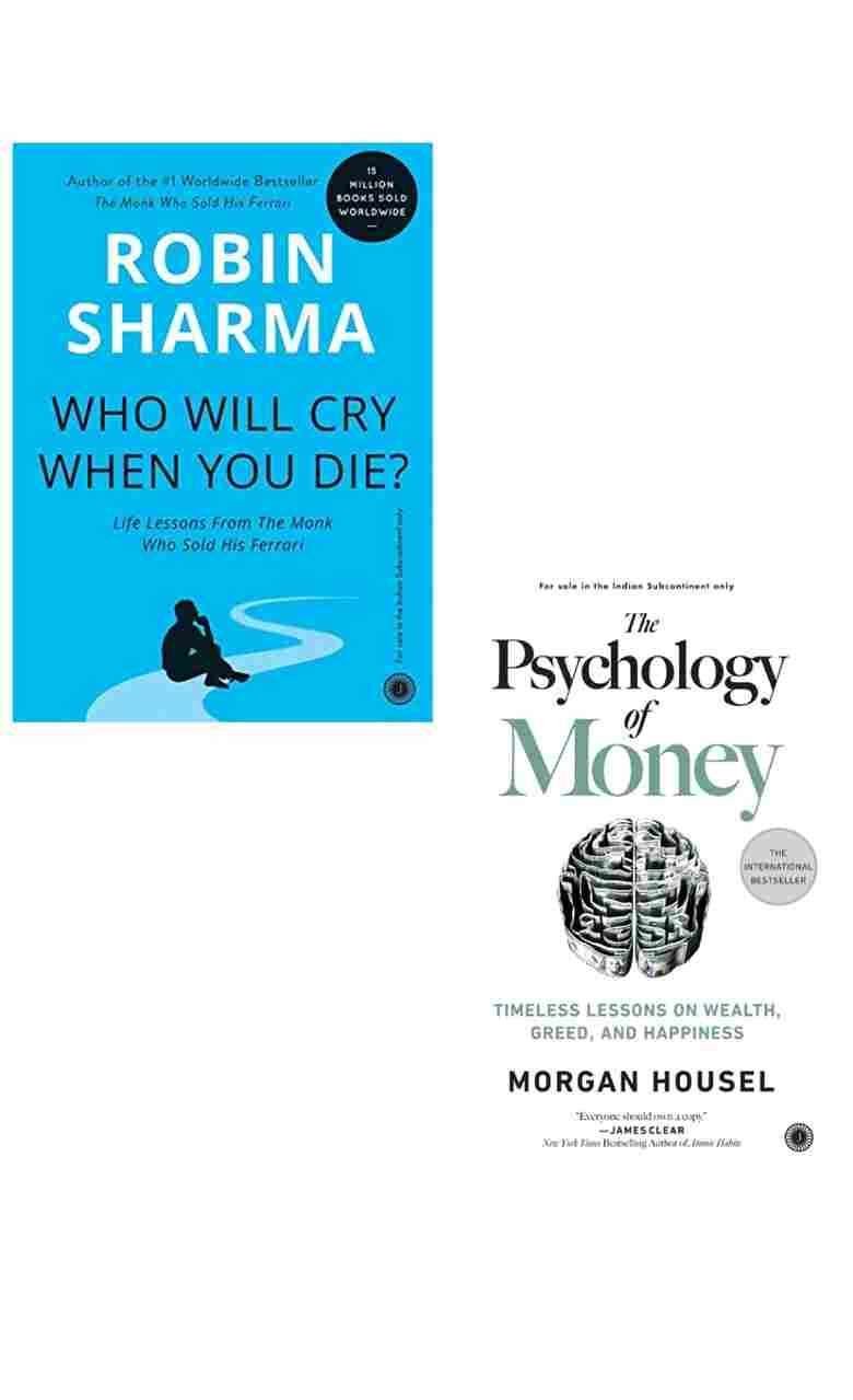 Buy Combo- Who Will Cry When You Die? + The Psychology of Money (Paperback)