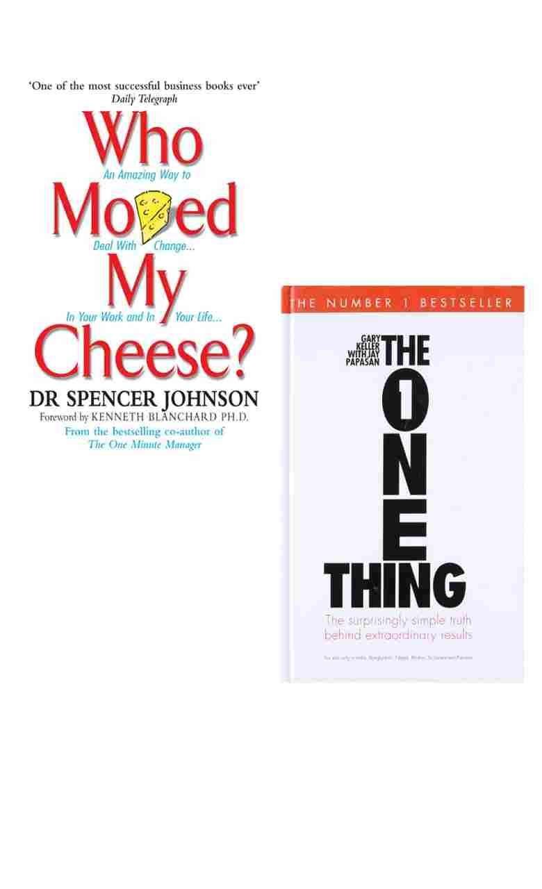 Buy (COMBO) Who Moved My Cheese + The One Thing (Paperback)