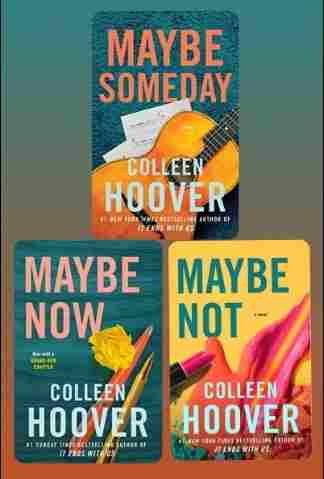 Buy (COMBO) MAYBE SOMEDAY + MAYBE NOT + MAYBE NOW (PAPERBACK) - COLLEEN HOOVER