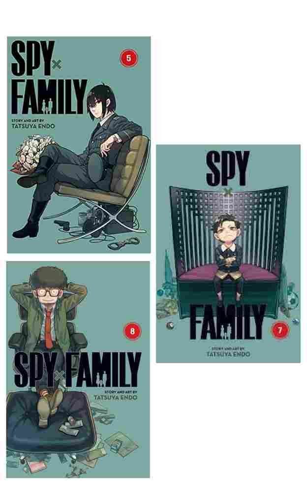 Buy Combo- Spy x Family Vol. 5, Vol. 7, & Vol. 8 (Paperback) - Tatsuya Endo