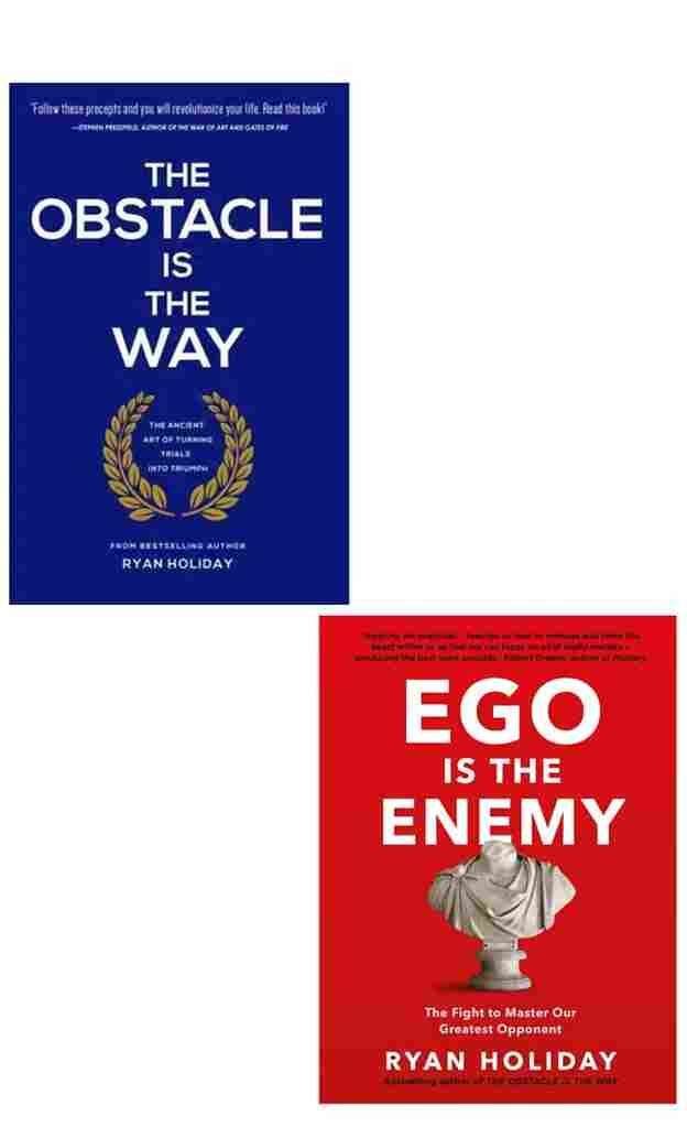Buy Combo- The Obstacle Is the Way + Ego Is the Enemy (Paperback)