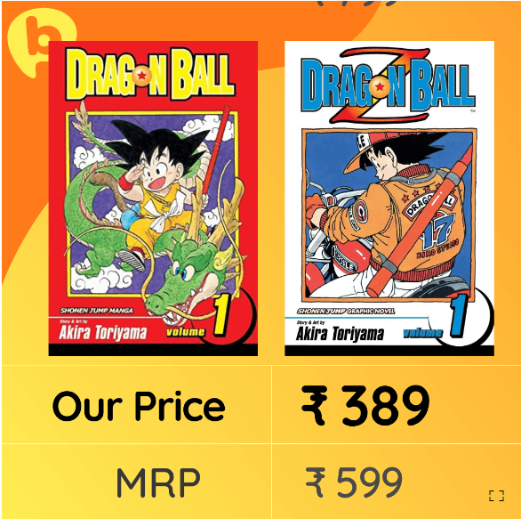 Buy Combo - Dragon Ball & Dragon Ball Z Volumes 1