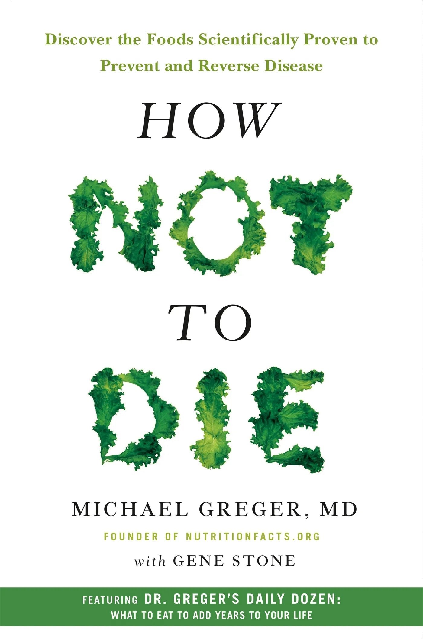 Buy How Not to Die by Dr Michael Greger (paperback)